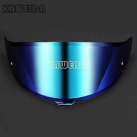 Visière de protection solaire et UV pour Shoei RF1400 NXR2 CWR-F2 CWR-F2R Z8 X15 X-Fifteen X-SPR Pro, couleur : bleu foncé Revo (1/4)