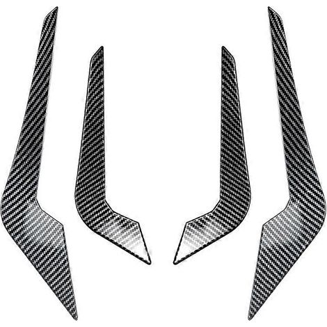 Frontflügel aus Kohlefaser mit Windabweiser und Canard für BMW M2 F87 (2016–2021). Autozubehör. (1/5)