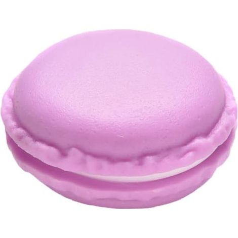 Set of 6 empty travel jars for cosmetics, macarons, and storing small items, purple. (1/5)