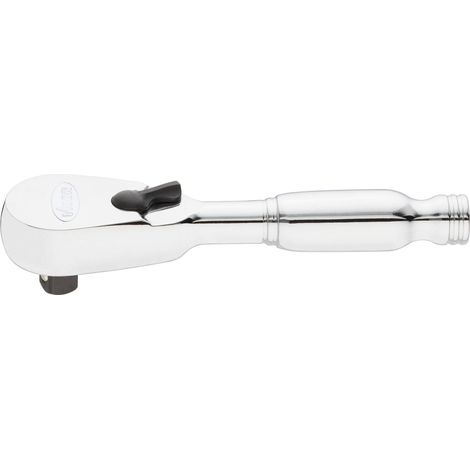 VIGOR Cliquet à denture fine à inversion courte V4944-XS Carré massif 6,3 mm (1/4 pouce) 95 mm (1/4)