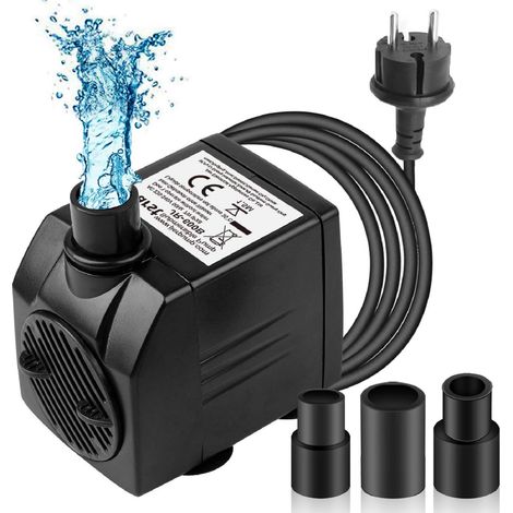 Pompe à Eau Submersible 600L/H avec Cable 1,83m (1/5)