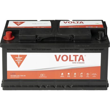 Batería de coche Volta STANDARD 12V 95AH 720A 353x175x190mm +Izq. (1/3)