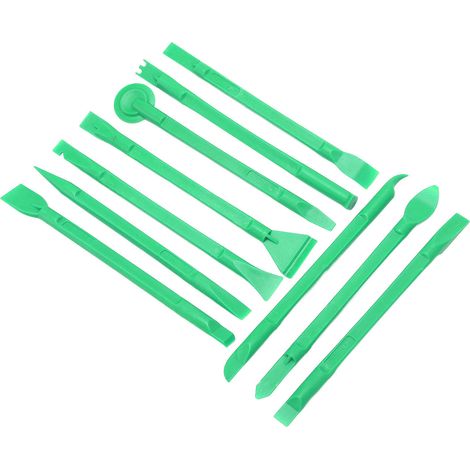 100 antistatische Öffnungswerkzeuge, multifunktional, leicht, aus weichem ABS-Kunststoff, universelles Öffnungswerkzeug für die Handy-Reparatur, grün (1/5)