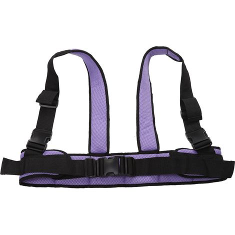 Gilet de sécurité, gilet de poitrine pour fauteuil roulant, sangles de retenue et sangles de fixation (1/5)