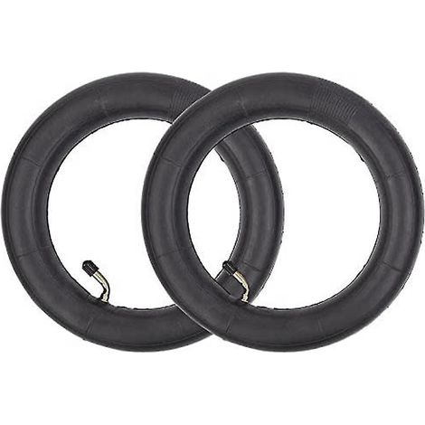 Chambre À Air - Pour Trottinette Électrique - 10 Pouces × 2.125 - Compatible 10×2 10×1.90 10×1.95 10×2.25 10×2.50 - Noir - 2 Pièces (1/4)