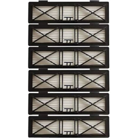 Lot de 6 filtres HEPA pour Neato Botvac D7 D3 D4 D5 D6 D70 D75 D80 D85 pour filtres Neato Botvac 75e 80 85 pièces (1/5)