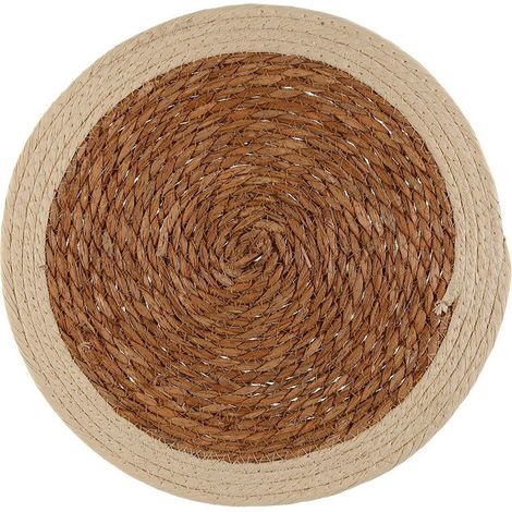 VERSA salvamantel natural beige 35 cm , Salvamantel natural beige 35cmMarca VersaSalvamantel Beige 35x35 cm -Materia: Alga y papel.