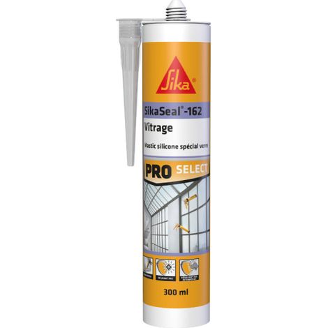 Elastischer Silikondichtstoff SIKA Sikaseal-162 Verglasung - Transluzent - 300ml