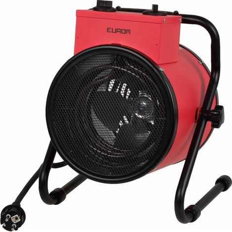 Déshumidificateur de chantier 3000 watts – Chauffage d'atelier – Pour chantiers humides – Technologie de déshumidification rapide – Eurom (1/5)