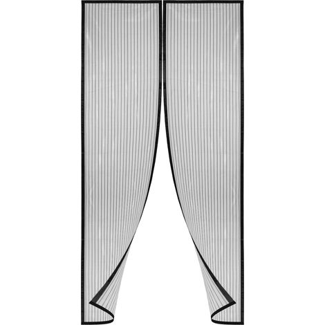 Randaco Mosquitera magnética para puerta Mosquitera magnética sin taladrar Mosquitera para puerta de balcón 90 x 210 cm
