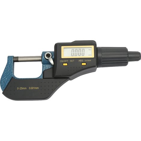 Micromètre électronique numérique de diamètre extérieur 025 mm, précision 0,001 mm (1/5)