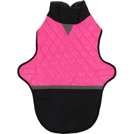 Manteau Chien Imperméable Et Chaud - Avec Trou Pour Laisse Et Bandes Réfléchissantes - Taille Xxl (1/5)