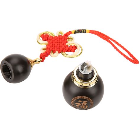 Briquet chinois HULU à nœuds suspendus en résine, flamme gazeuse, butane et kérosène, cadeau (1/5)