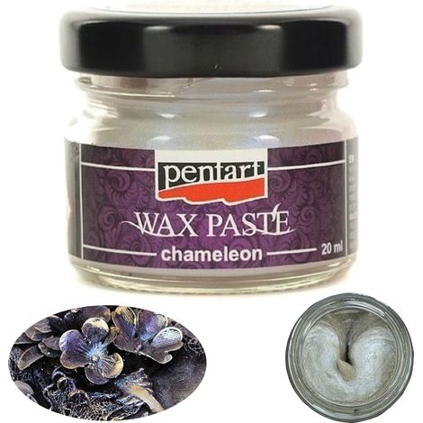 Pasta di cera blu camaleonte 20 ml (1/4)