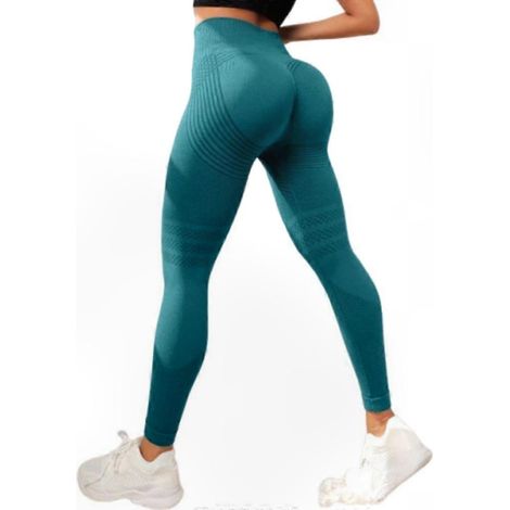 3D-Leggings mit hohem Bund, Anti-Cellulite-Yogahose für Damen, formende Kompression mit fortschrittlicher Stütztechnologie (1/5)