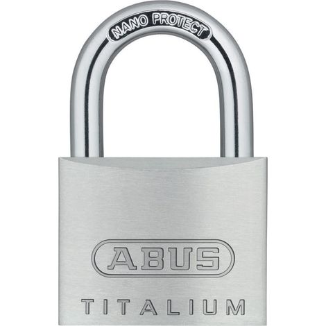 High-Security Titalium 64TI/40 Cylinder Lock with B.40mm Body and Polished Finish