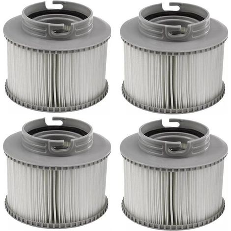 Filtre de piscine INF compatible avec la piscine gonflable MSPA FD2089, lot de 4 - Parfait (1/5)