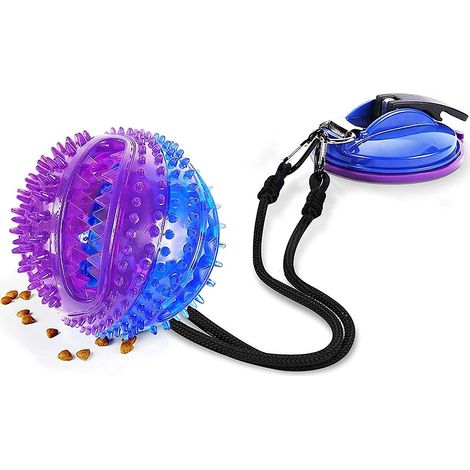 Jouet multifonctionnel à ventouse pour chien, pour le nettoyage des dents et la mastication des molaires (1/4)