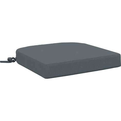 1-Piece Seat Cushion SOEST 100% Polyester Blue 40 x 40 x 7 cm vidaXL