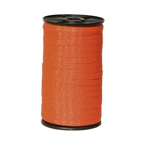 banda per recinti elettrici h 10 mm, bobina 200 mt - col. arancione