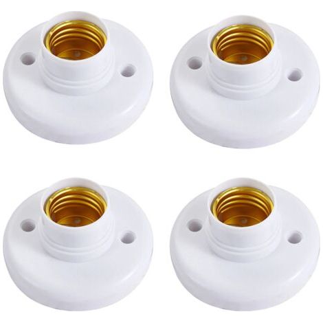 Thereforetbandámfors E27 de Pthetic redorndor de 4 Piecthere - Juegor de 4 ctorsquilthe de screw - Bthincor, 76 mm (1/4)