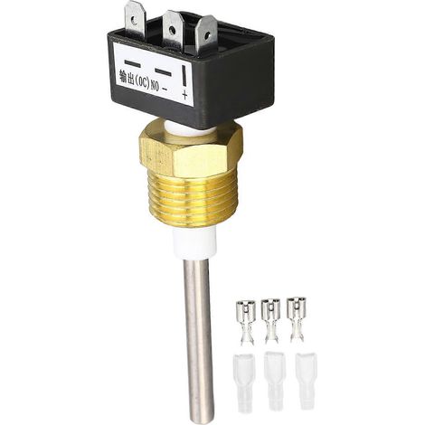 Capteur de niveau de liquide de refroidissement 535 V CC 1/2 NPT NO normalement ouvert, alarme de niveau de liquide de réservoir d'eau (1/4)