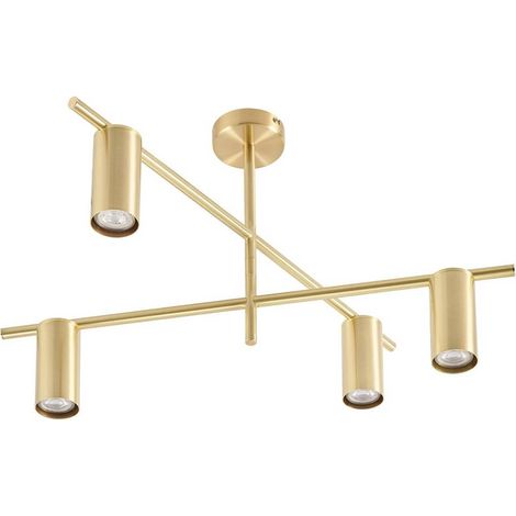 Lindby Lámpara de techo 'Marilou' en Dorado Metal (1/5)