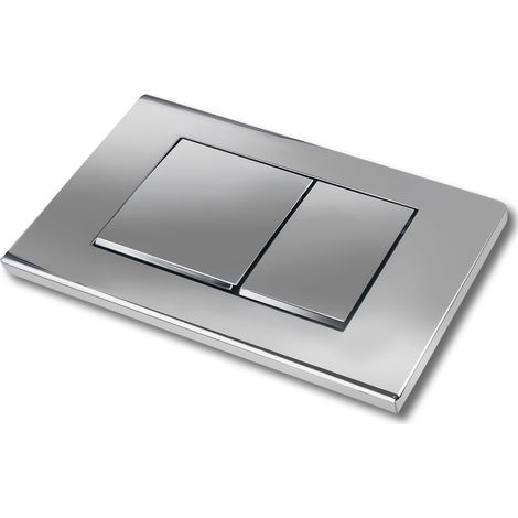 Spülkasten-Spülpanel für Sigma30 chrom plattiert -Nachbau, Blende für alle Toiletten