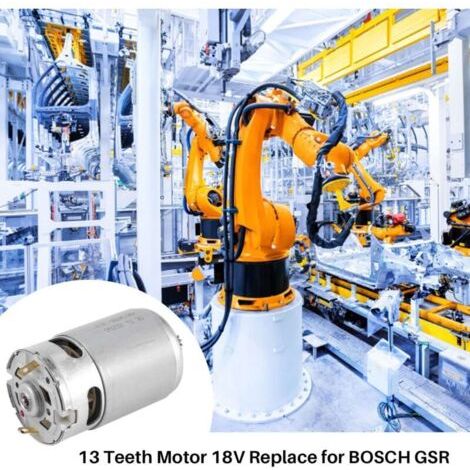 NALOOKAMIC  Moteur de Remplacement 18V 13 Dents Compatible Tournevis Visseuse Dévisseuse
