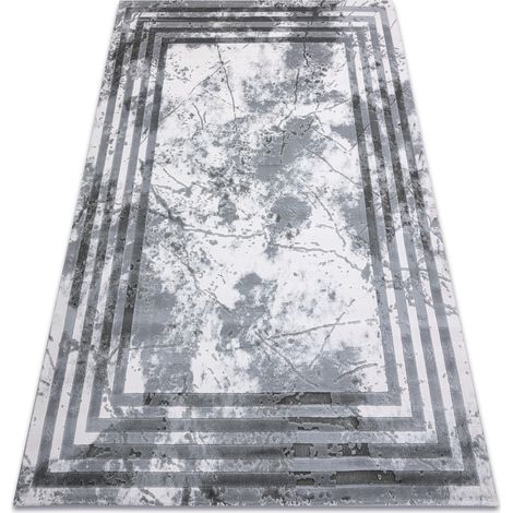 Tappeto ACRILICO VALS 01553A C53 74 Telaio Marmo grigio / avorio grey 240x340 cm