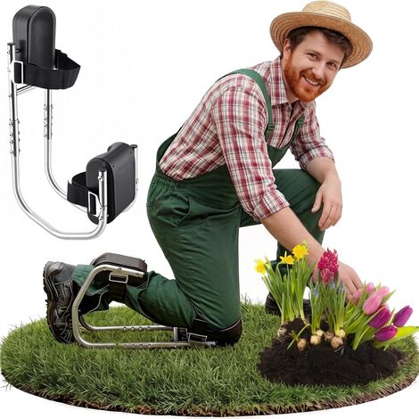 Knee Seat for Gardening, Knee Brace, Knee Pad for Gardening, Pain-free Kneeling and Comfortable Sitting, Suitable for People of Different Sizes, Knee Seat for Lawn Care, Weeding (1/5)
