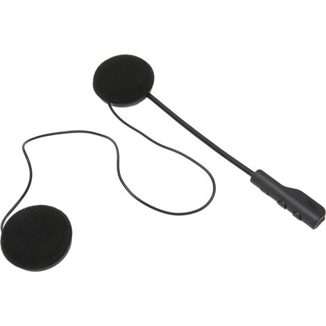 Casque audio Bluetooth 5.0 pour moto avec micro et fonction stéréo.
