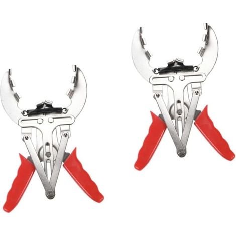 Jeu de 2 pinces pour retirer les segments de piston, outils automobiles, pinces à piston, expandeur de compresseur, rouge. (1/2)