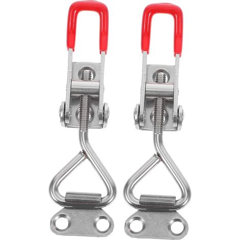 teiliges Türriegel Clip Verschluss Set Türschnalle (1/5)