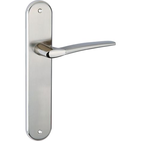 Manilla puerta zamak bicolor ovalada alta intensidad modelo 830 (1/5)