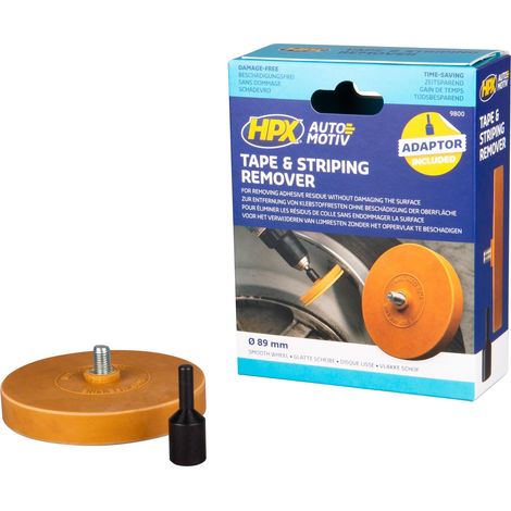 Disque de gommage décapant éliminateur d'adhésif HPX pour moto