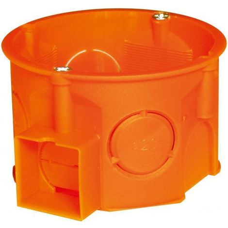 Caja de empotrar de 60 filas, poco profunda, con tornillos - S60KFw