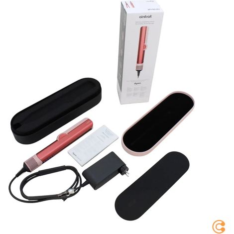[NEUWERTIG] B-Ware Dyson Glätteisen Haarglätter Luftstromtechnologie Airstrait Erdbeere Geschenkbox