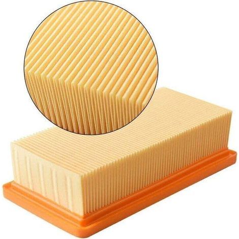 Filtre pour aspirateur,2 pour filtre d'aspirateur Karcher Filtre de nettoyage pour aspirateur sec et humide (avec bande adhésive) pour Karcher 6.415-953.0 AD 3.000 AD2/AD3/AD4,de (1/3)