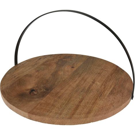 Alzata per torte in legno di mango, 38 cm (1/3)