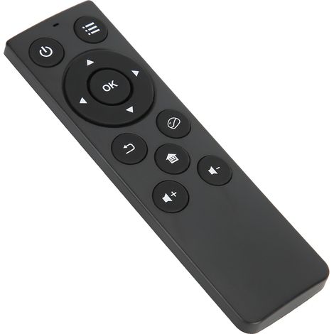 Télécommande universelle 2.4G pour Smart TV et Box TV, design mince et léger en noir (1/5)