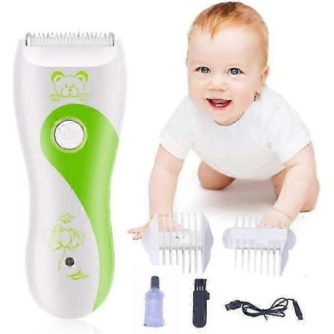 Tondeuse à cheveux pour bébé, tondeuse électrique pour enfants, tondeuse électrique silencieuse pour bébé (1/5)