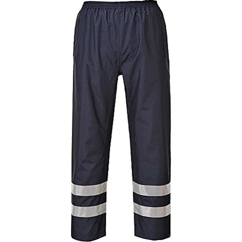 Pantaloni antipioggia Portwest IONA LITE Blu navy M (1/3)