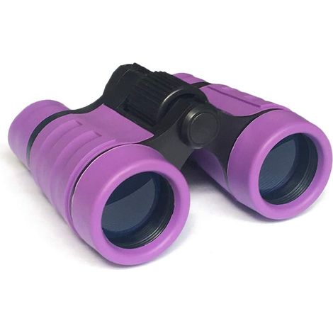 Jumelles compactes antichoc pour enfants (violet)