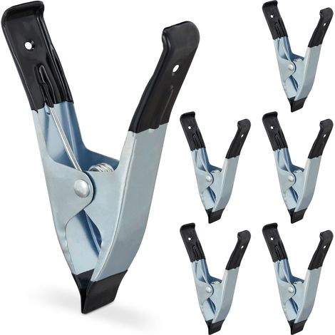 Morsetti in metallo set da 6