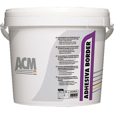 Adhesiva Border 700 gr ACM - Adesivo Speciale PSA per Bordi Decorativi (1/3)