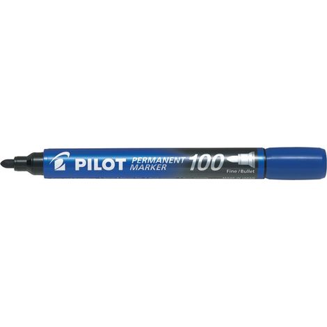 Marcador Permanente Punta Conica Sca-100 Azul Pilot Sca-100-