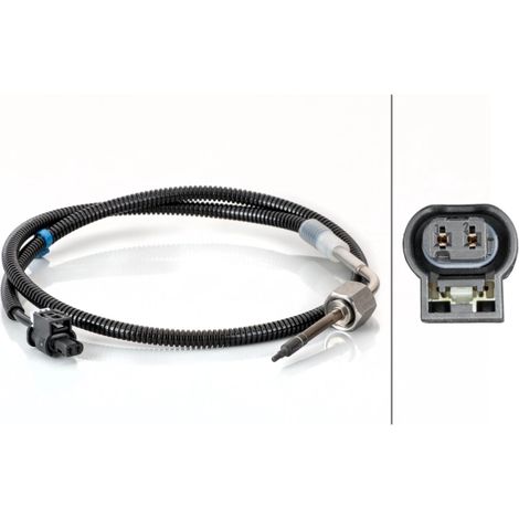 Capteur, température des gaz Hella 6PT 014 494-891 MERCEDES-BENZ 0009050701