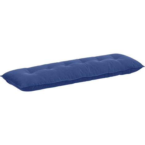 Back Pillow Police Blue 160 x 50 cm Corduroy Fabric vidaXL