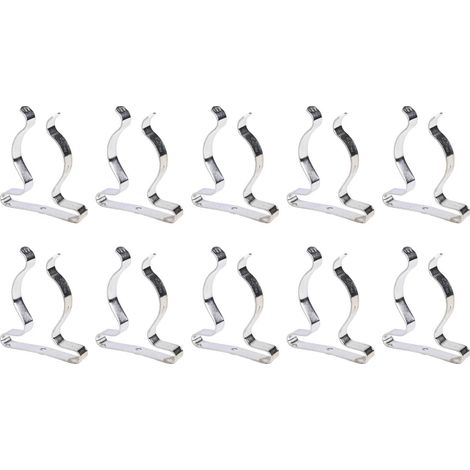 Clip ressort 10 pièces 38mm, pour fixation, atelier et garage (1/5)